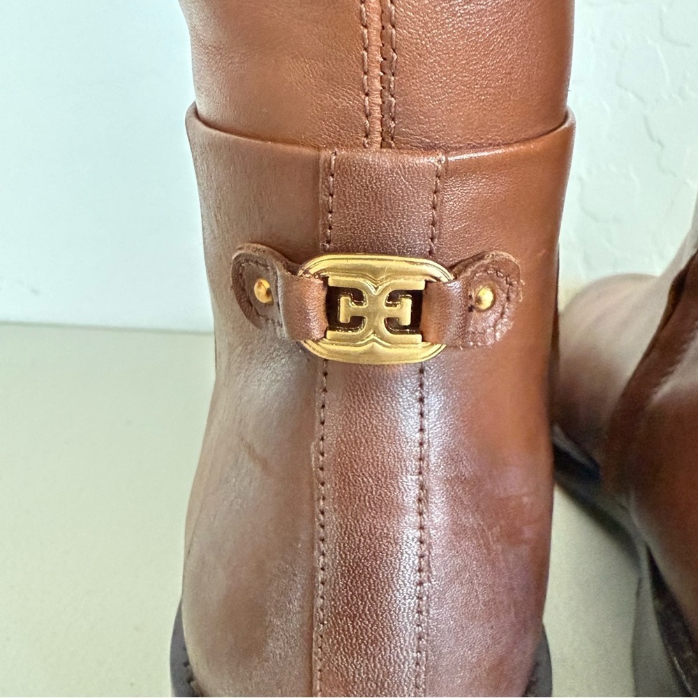 NEW Sam Edelman Women's Mable Spiced Pecan Riding Boots Women’s Size 9.5 - Picture 8 of 13